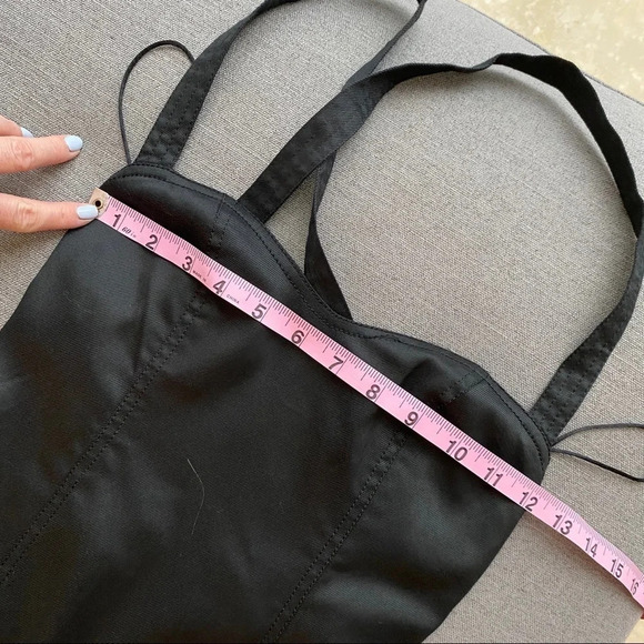 Moschino Black Mini Dress XS Vintage - Picture 11 of 15